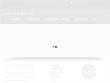 Tablet Screenshot of carnebarrosa.com
